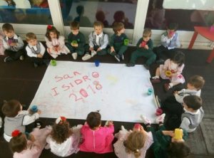 Festividad de San Isidro en Nursery