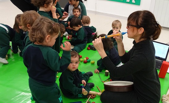 tALLER DE EXPERIMENTACIÓN MUSICAL TEMPRANA EN N-1