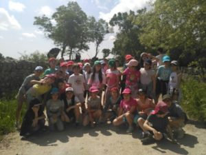 Disfrutando de la naturaleza en la Granja Escuela 3º y 4º de primaria