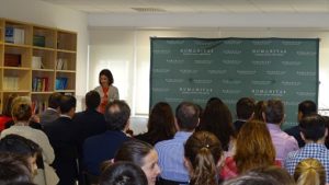 ENTREGA DEL SELLO A LA EXCELENCIA EUROPEA 500+ EN E.F.Q.M.