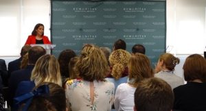 ENTREGA DEL SELLO A LA EXCELENCIA EUROPEA 500+ EN E.F.Q.M.