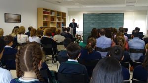 ENTREGA DEL SELLO A LA EXCELENCIA EUROPEA 500+ EN E.F.Q.M.
