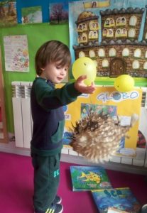 Exposición sobre los peces en Nursery 2