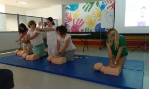 Taller de 1º auxilios para docentes