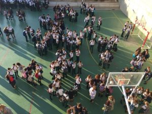 Empiezan los alumnos de Secundaria