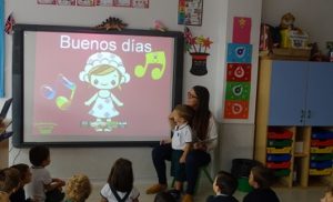 Celebrando la asamblea en 1º de Infantil