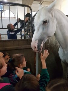 Alumnos de 2º de Primaria visitan las instalaciones de la Policía Municipal de Madrid