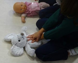 Taller de primeros auxilios en infantil