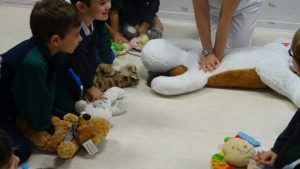 Taller de primeros auxilios en infantil