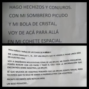 Proyecto sobre las Brujas en 2º de Infantil