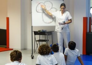 Taller sobre el paro cardiaco para alumnos de 6º de Primaria