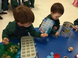 Trabajando el círculo en Nursery 2