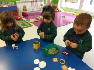 Trabajando el círculo en Nursery 2