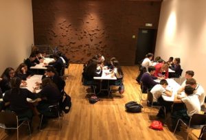 Actividad de creatividad literaria en 2º de ESO en CaixaForum