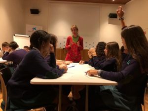 Actividad de creatividad literaria en 2º de ESO en CaixaForum