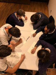 Actividad de creatividad literaria en 2º de ESO en CaixaForum