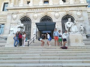 Actividad de cohesión grupal de los alumnos de 1º de Bachillerato: Madrid Express