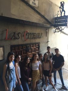 Actividad de cohesión grupal de los alumnos de 1º de Bachillerato: Madrid Express