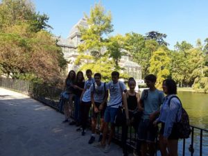 Actividad de cohesión grupal de los alumnos de 1º de Bachillerato: Madrid Express