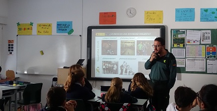 Charla sobre Acoso escolar en 1º de E.S.O.