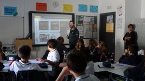 Charla sobre Acoso escolar en 1º de E.S.O.