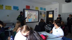 Charla sobre Acoso escolar en 1º de E.S.O.