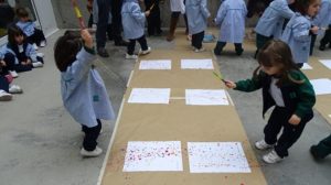 Proyecto artístico sobre Pollock en 1º de Infantil