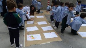 Proyecto artístico sobre Pollock en 1º de Infantil