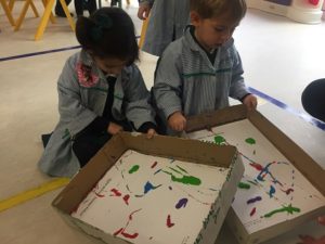 Proyecto artístico sobre Pollock en 1º de Infantil