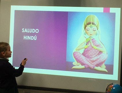 Exposición sobre India en 3º de Infantil