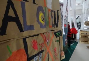 Túnel del Terror de los alumnos de 1º de ESO para Hallowe'en