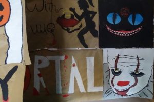 Túnel del Terror de los alumnos de 1º de ESO para Hallowe'en
