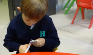 Tricky words en 3º de Infantil