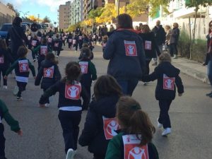 Carrera Solidaria en Infantil
