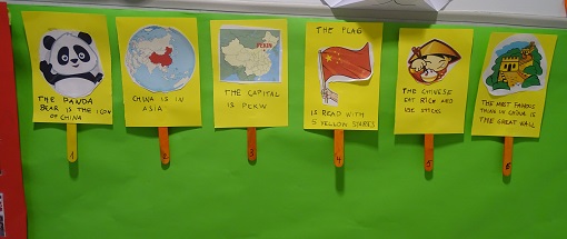 Conociendo China en 3º de Infantil.