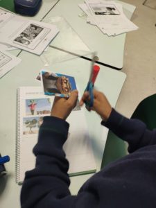Recolección de cromos de Rango en 3º de Primaria. 