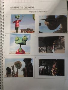 Recolección de cromos de Rango en 3º de Primaria. 