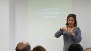 Reunión informativa sobre estancias en el extranjero.