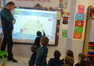 Formas geométricas en 1º de Infantil