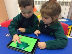Trabajando con Ipad la Inteligencia lógico-matemático en 1º de Infantil.