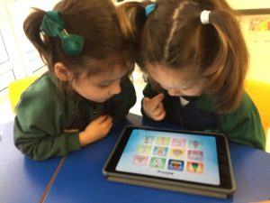 Trabajando con Ipad la Inteligencia lógico-matemático en 1º de Infantil.