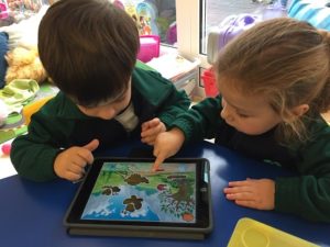 Trabajando con Ipad la Inteligencia lógico-matemático en 1º de Infantil.