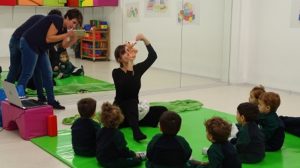 Taller de Musicoterapia en Nursery