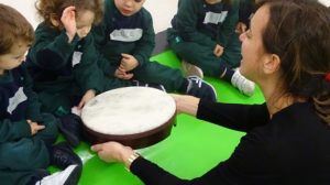 Taller de Musicoterapia en Nursery