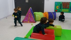 Psicomotricidad en Nursery 1
