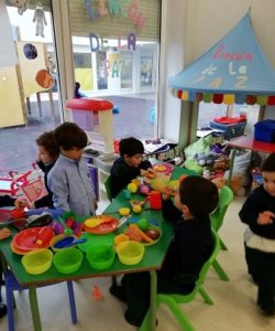Trabajo por Rincones en 1º de Infantil