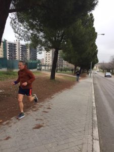 Carrera solidara de los alumnos de Bachillerato y padres de HBS