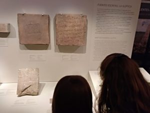 Visita al Museo Arqueológico por parte de los alumnos de 1º de E.S.O. 
