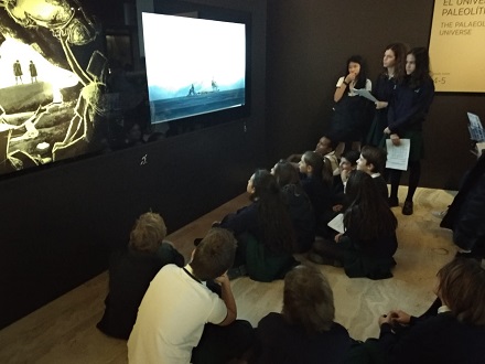 Visita al Museo Arqueológico por parte de los alumnos de 1º de E.S.O.