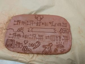 Tablillas mesopotámicas en 1º de E.S.O.